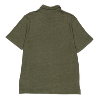 Duke Linen Polo Ss 7008 Forest Night