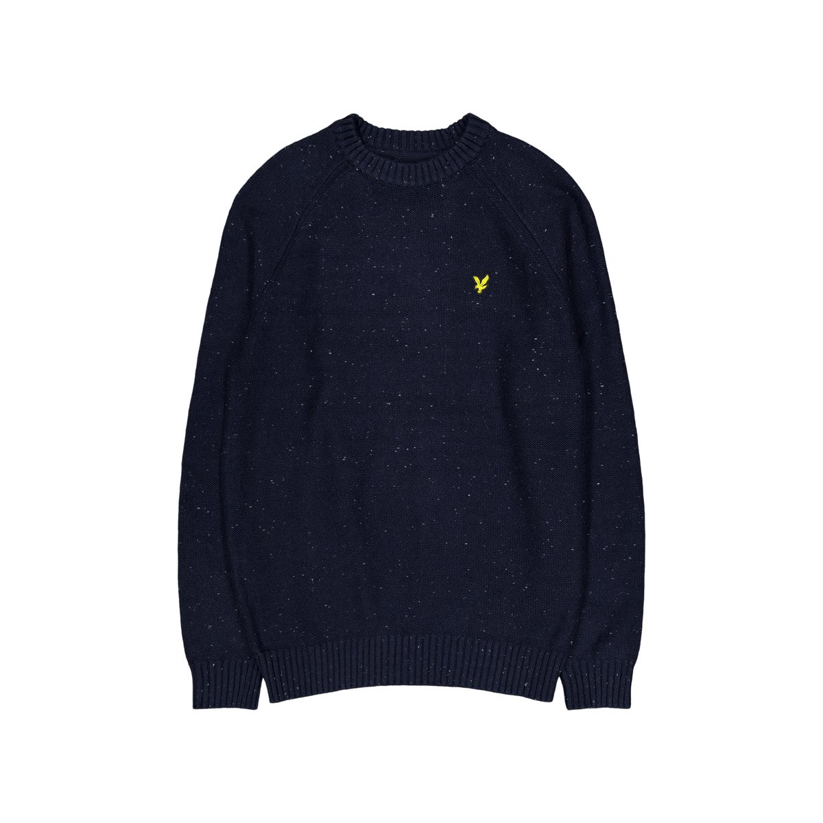 Raglan Donegal Crew Neck X081 Muddy