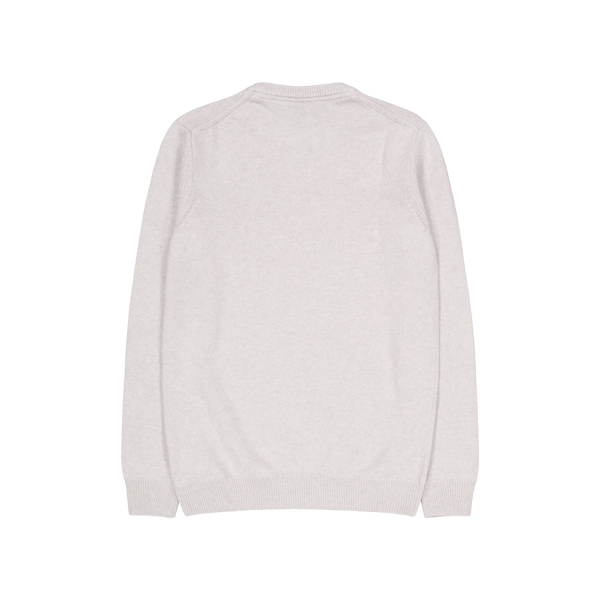 Crew Neck Lambswool Blend Jump X113  Marl