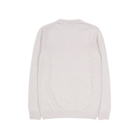 Crew Neck Lambswool Blend Jump X113  Marl