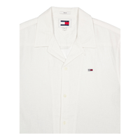 Tjm Linen Blend Camp Shirt Ext