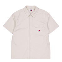 Tjm Essential Solid Ss Overshirt Newsprint