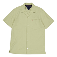 Seersucker Solid Shirt S/s Faded