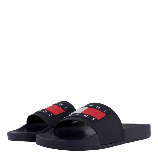 Tommy Jeans Pool Slide Ess Dark Night