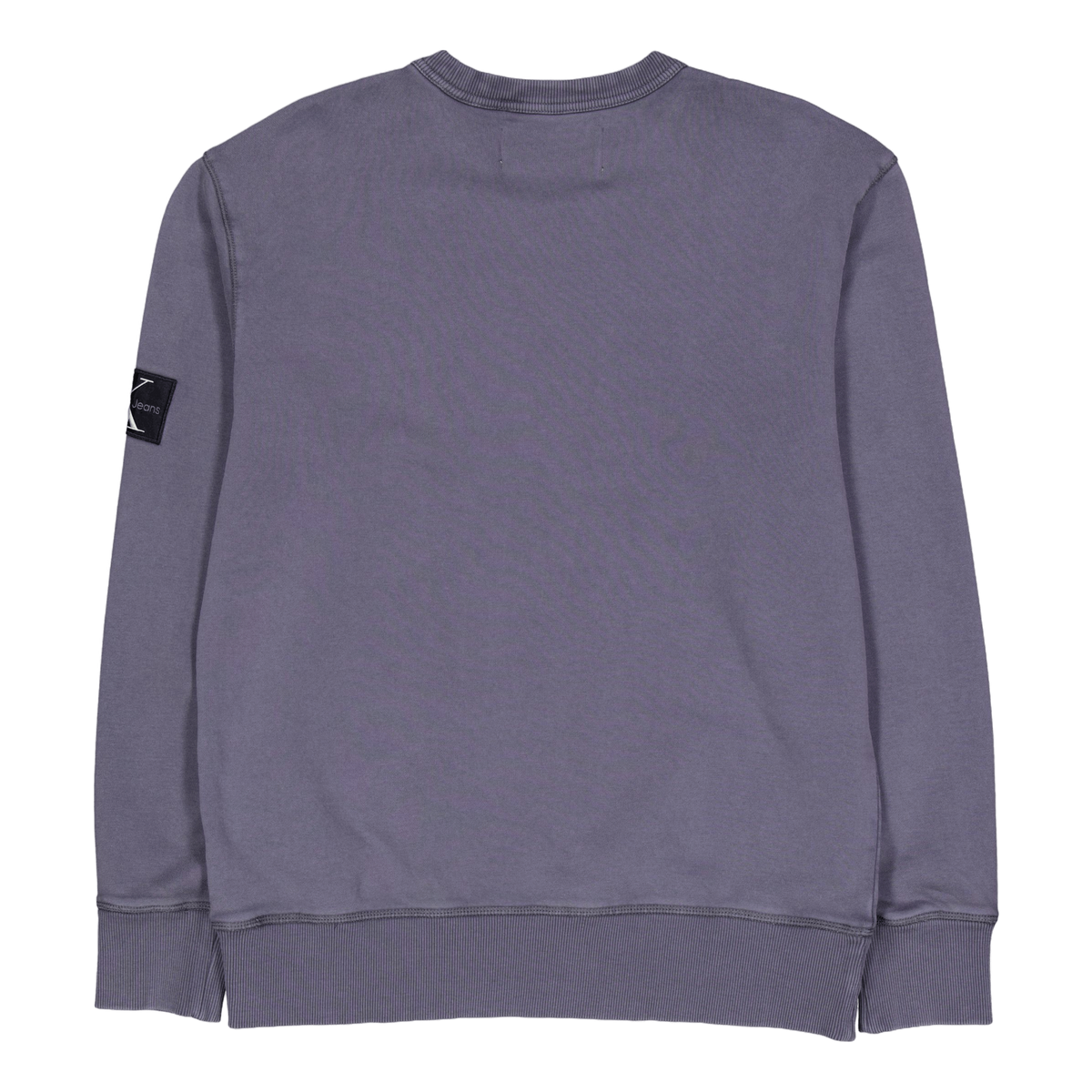 Washed Badge Crew Neck Washed