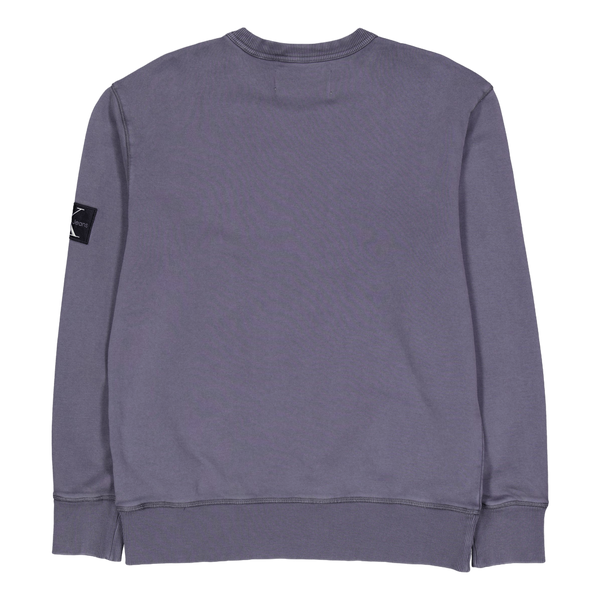 Washed Badge Crew Neck Washed