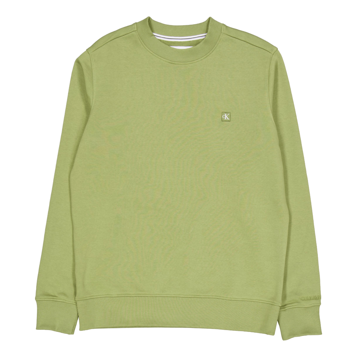 Ck Embro Badge Crew Neck Dark Juniper