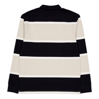 Relaxed Stripe Polo Shirt 691