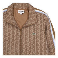 Paris Jaquard Monogram Zipped Irp Croissant/cockie