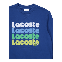 Lacoste Logo Sweatshirt Hbm Globe