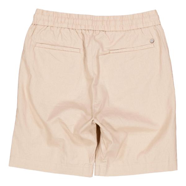 Barcelona Cotton / Linen Short Khaki