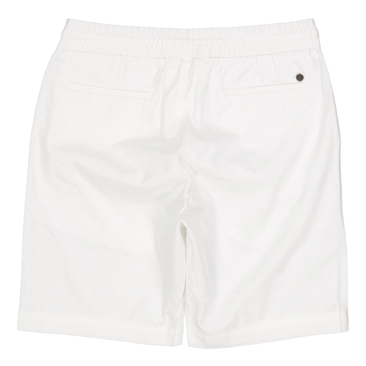 Barcelona Cotton / Linen Short White 02