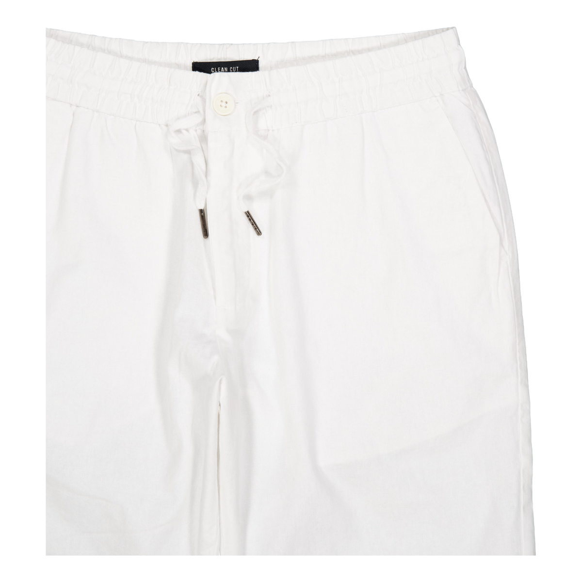 Barcelona Cotton / Linen Short White 02