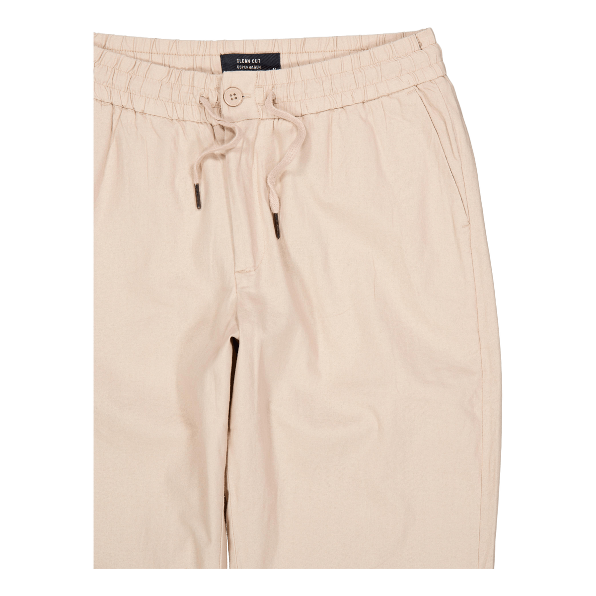 Barcelona Cotton / Linen Pants Khaki