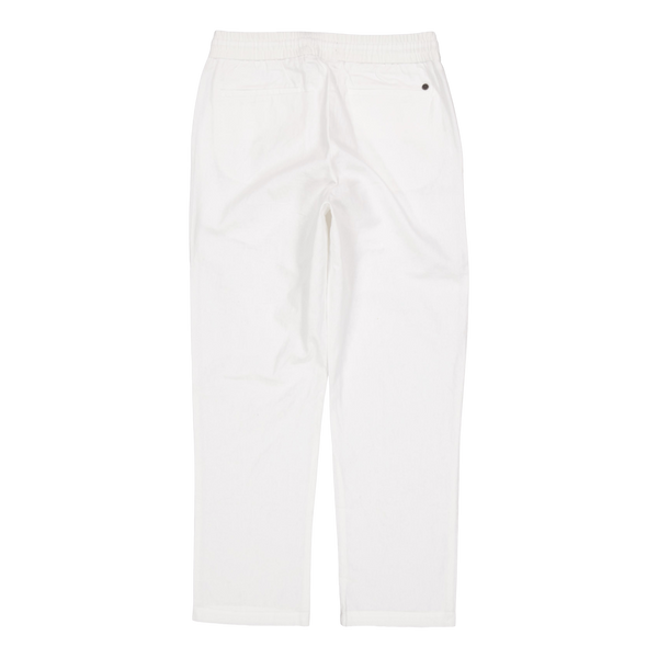 Barcelona Cotton / Linen Pants White 02