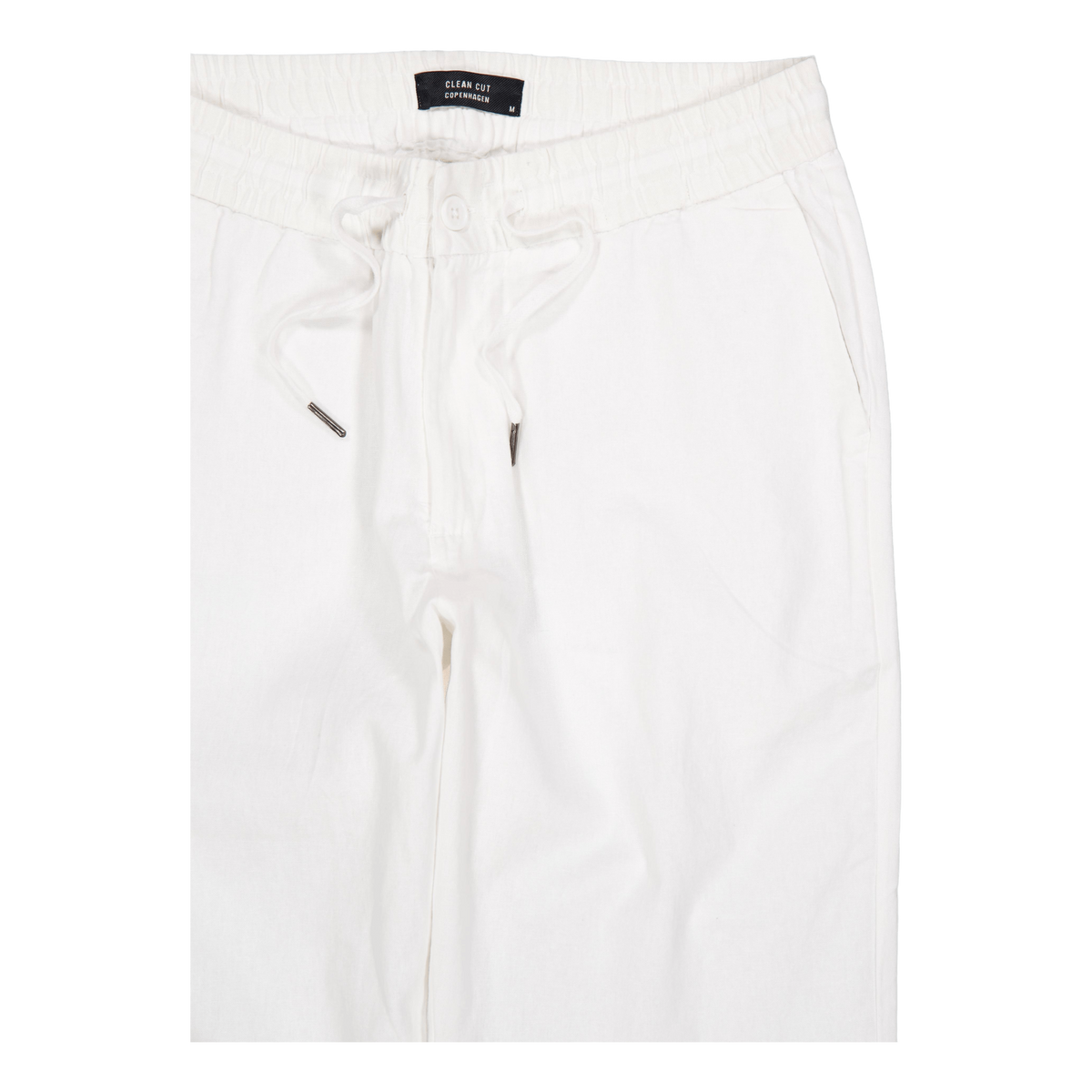 Barcelona Cotton / Linen Pants White 02