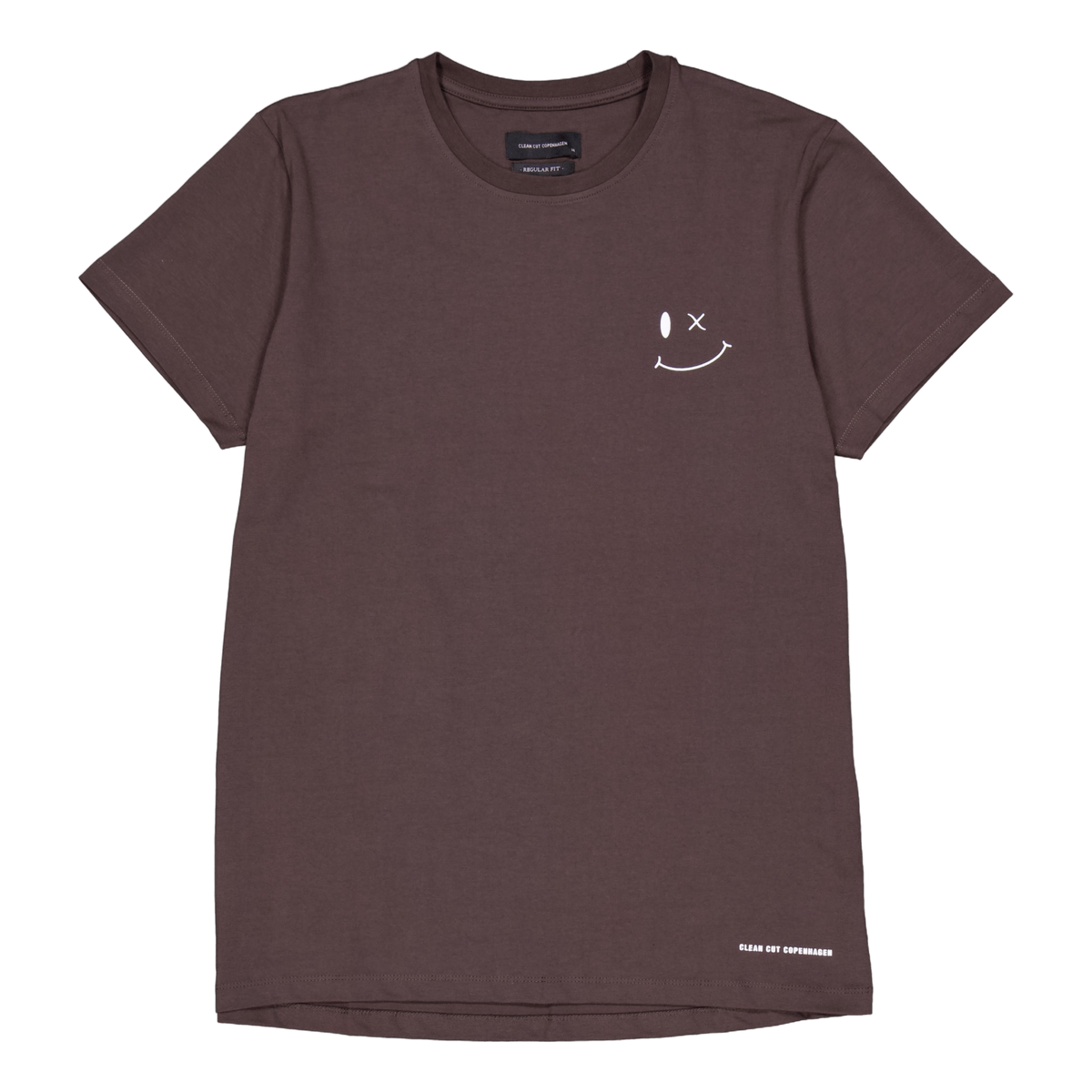 Patrick Organic Tee Dark Brown