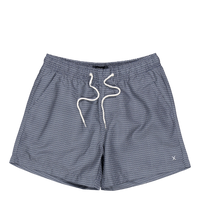 Swim Shorts Dark Navy Zig Zag