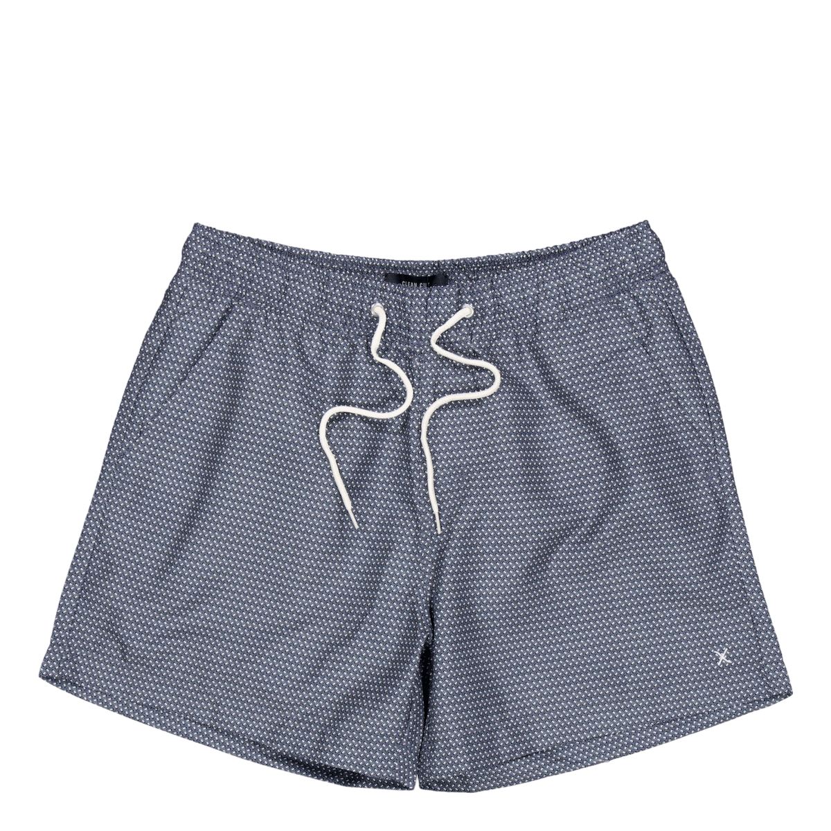 Swim Shorts Dark Navy Zig Zag