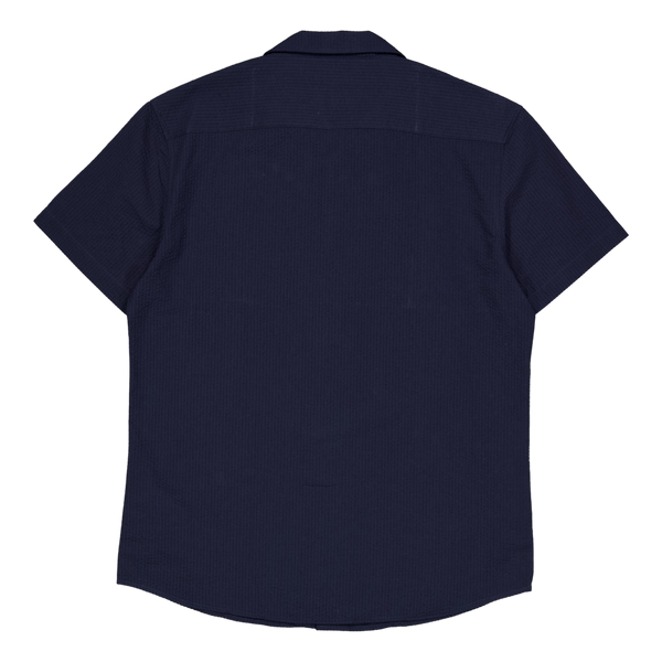 Bowling Julius Seersucker Shir Navy