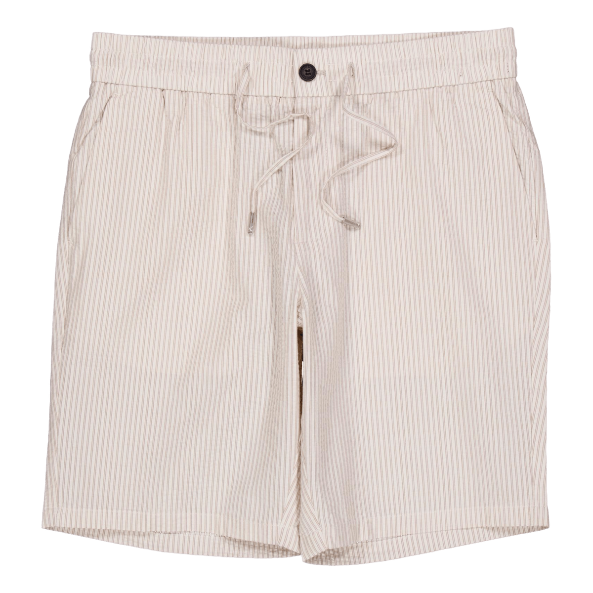 Barcelona Matti Seersucker Sho Ecru/khaki Stripe