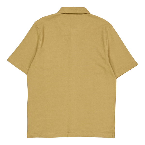 Calton Structured Shirt S/s Dark Khaki