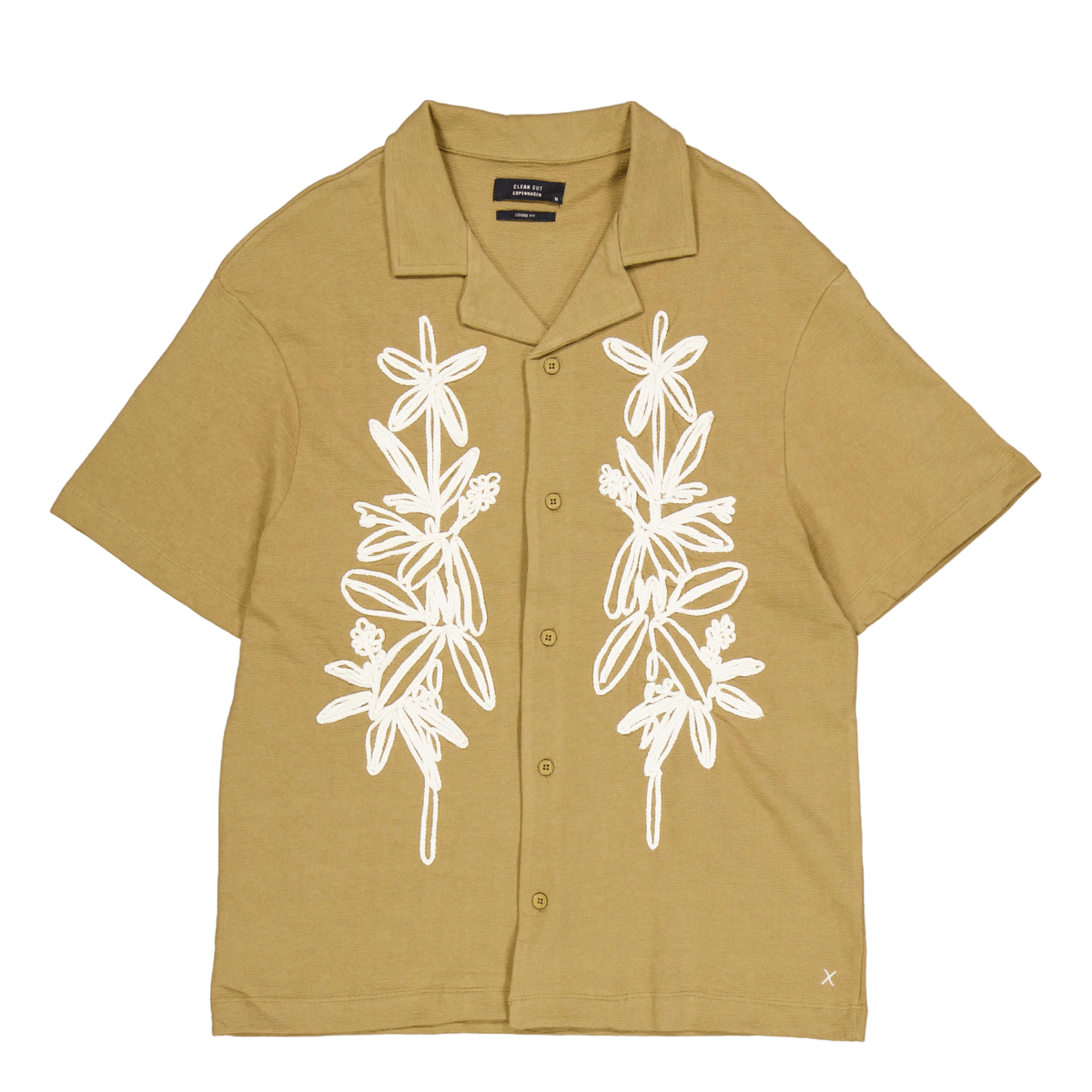 Bowling Charlie Structured Shirt Dark Khaki