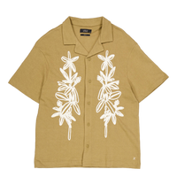 Bowling Charlie Structured Shirt Dark Khaki