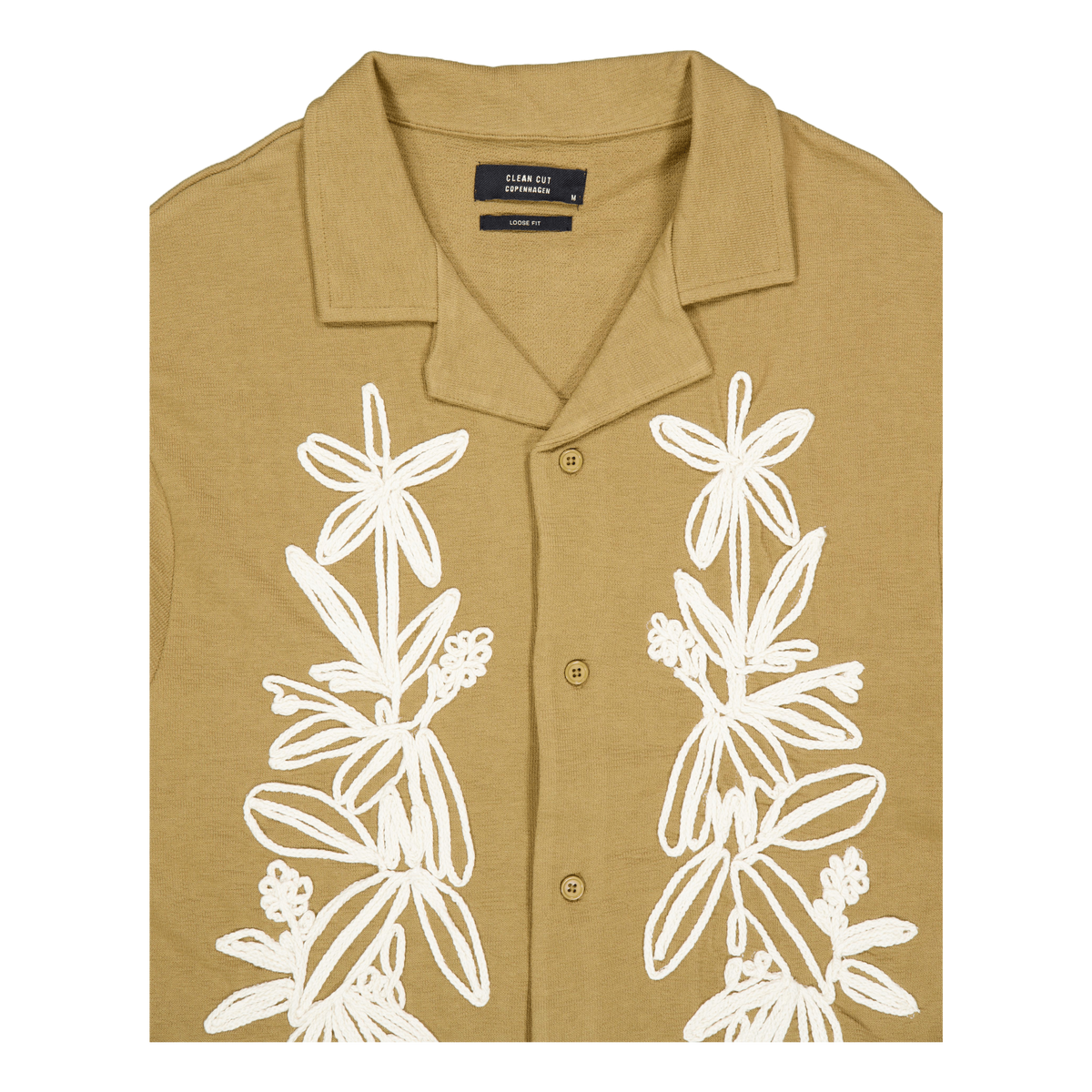 Bowling Charlie Structured Shirt Dark Khaki