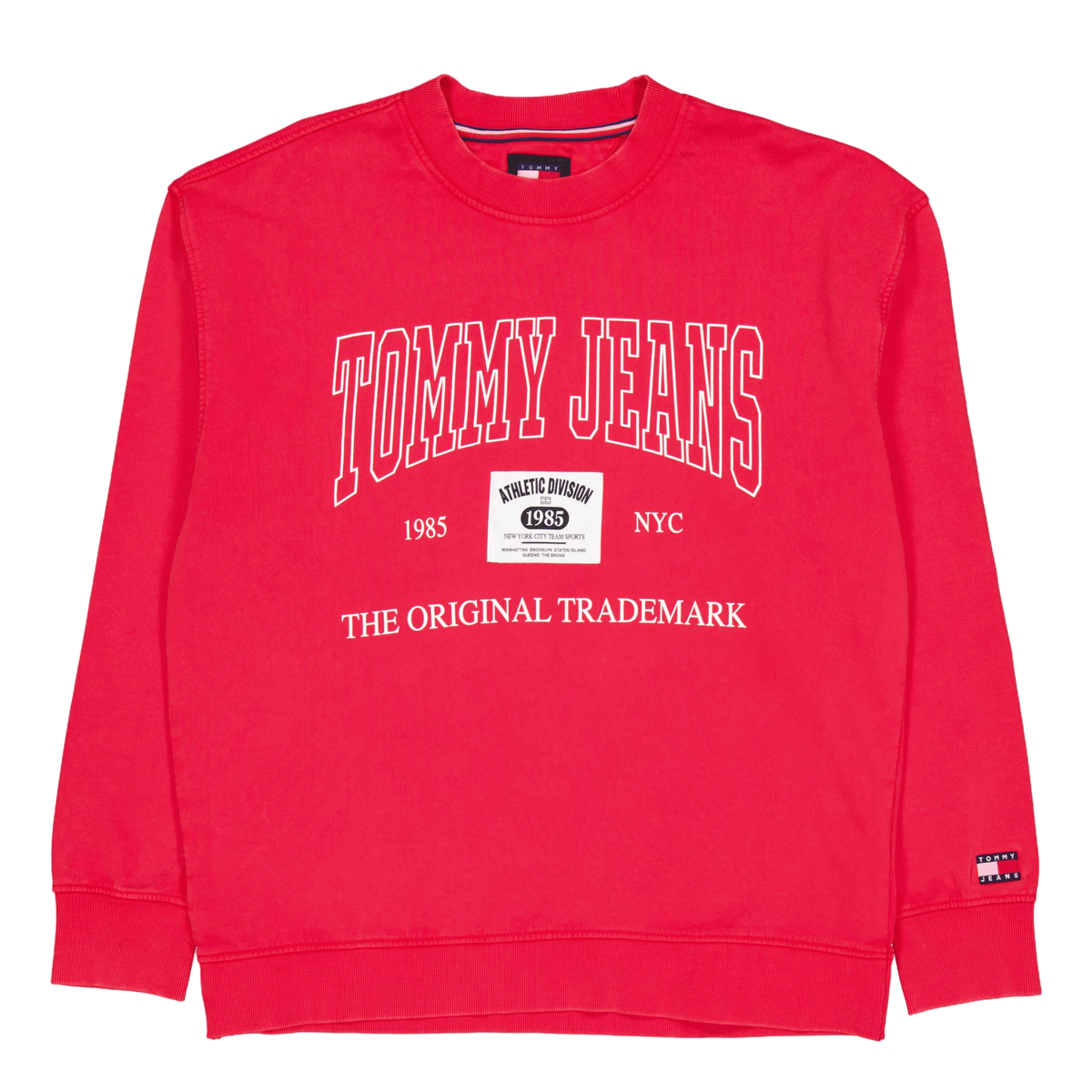 Tjm Rlx Archive Crew Ext Xnl-deep Crimson