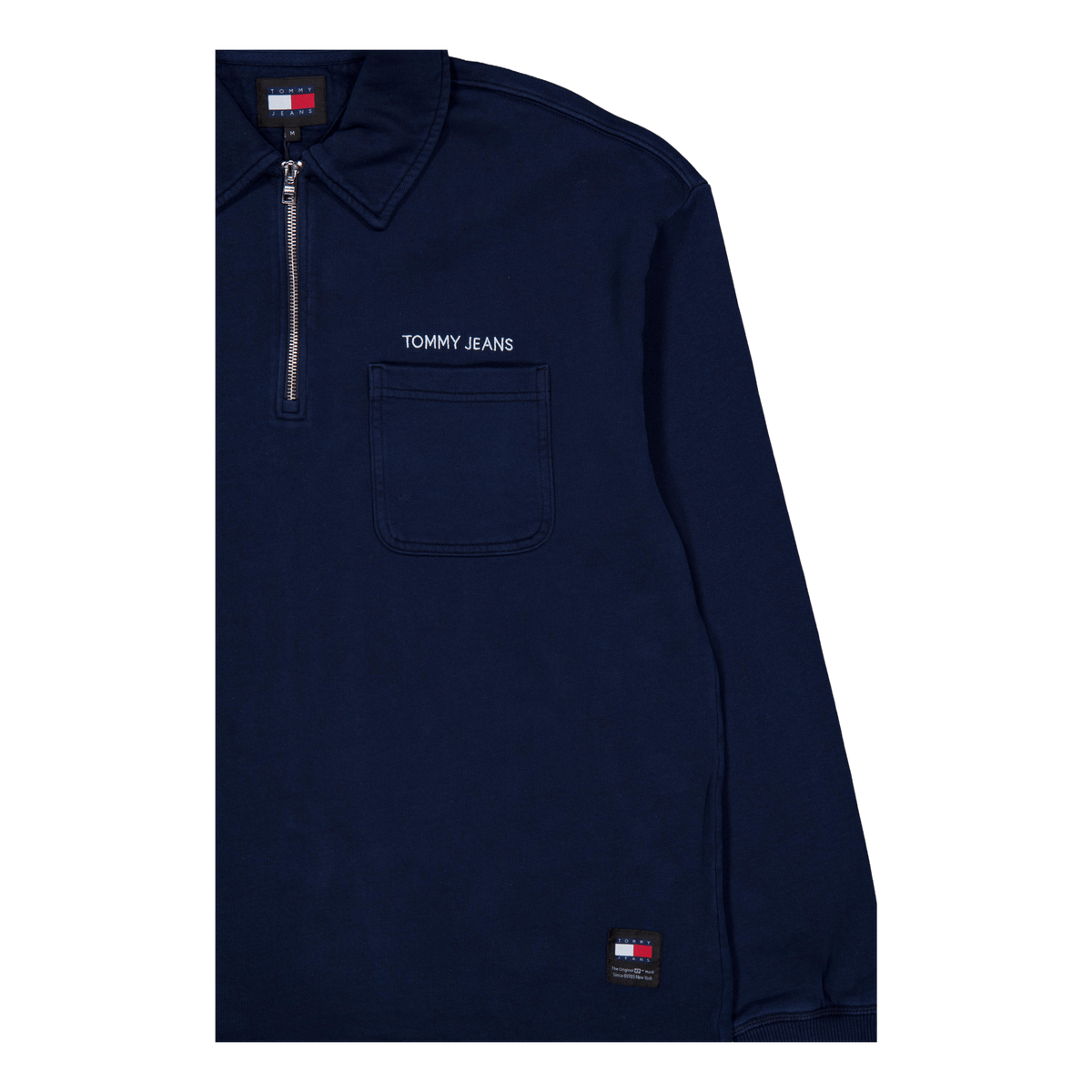 Tjm Rlx  S Classics 1/4 Zip Ex C1g-dark Night Navy