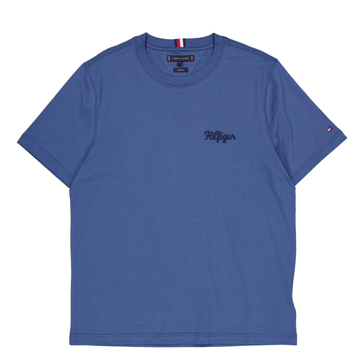 Hilfiger Chainstitch Tee Dbz-aegean Sea