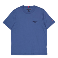 Hilfiger Chainstitch Tee Dbz-aegean Sea