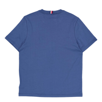 Hilfiger Chainstitch Tee Dbz-aegean Sea