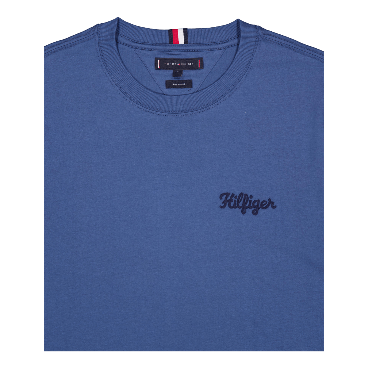 Hilfiger Chainstitch Tee Dbz-aegean Sea