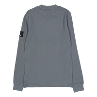 Badge Waffle Ls Tee Psl-endless Grey