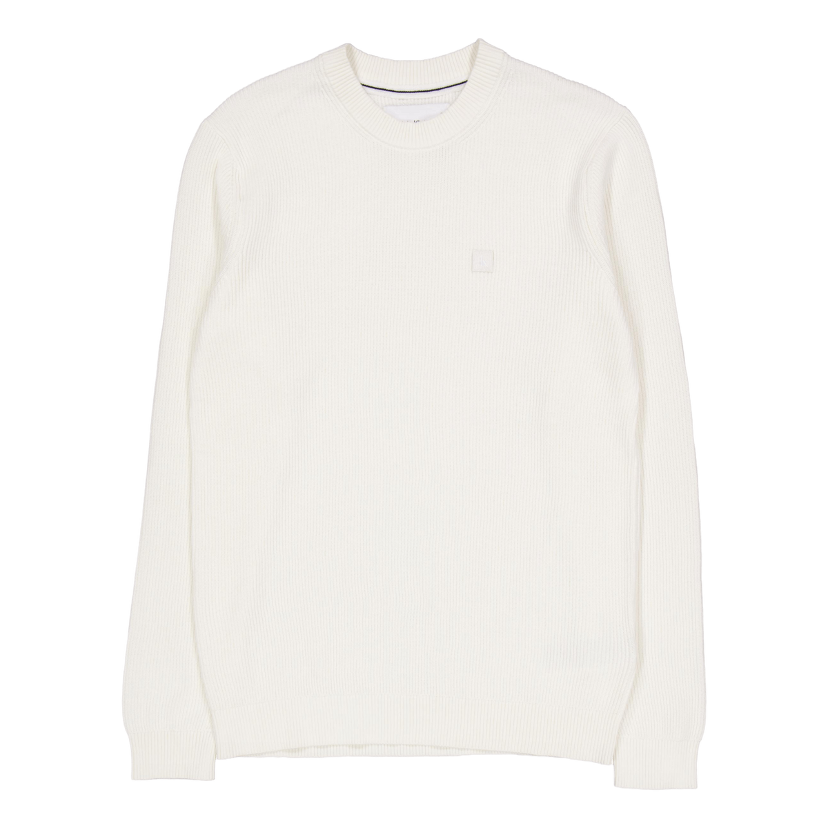 Ck Embro Badge Sweater Ybi-ivory