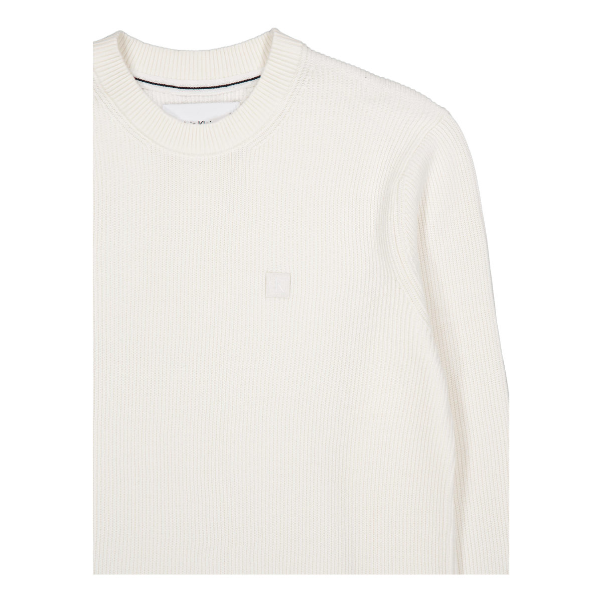 Ck Embro Badge Sweater Ybi-ivory