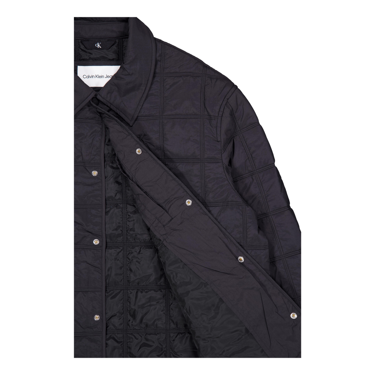 CK Quilted Jacket Black
