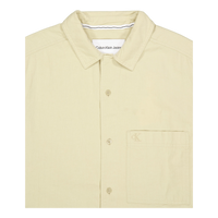Textured Cotton Ss Shirt Rae-pale Khaki