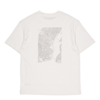 City Grid Map Tee Ybi-ivory