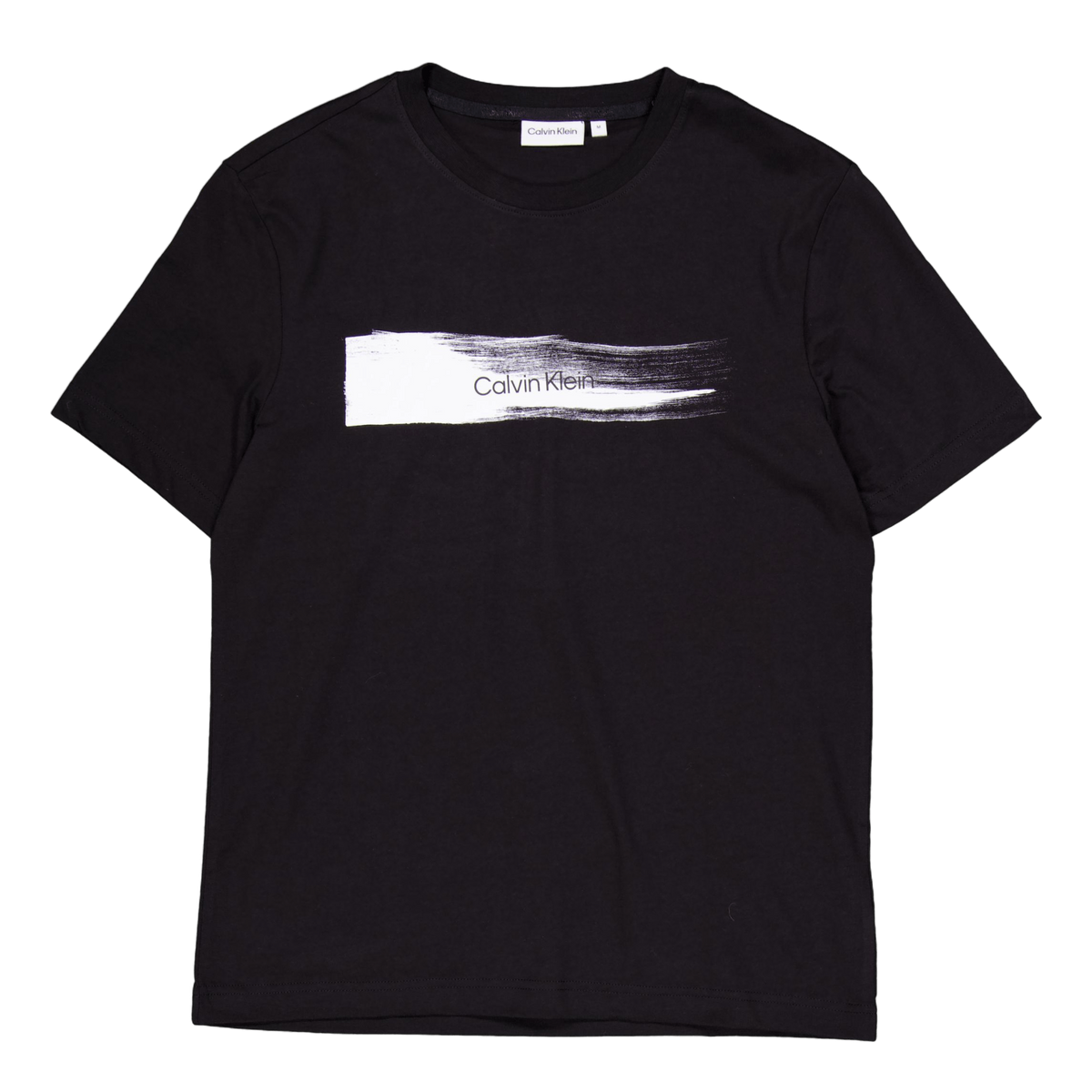 Brush Logo T-shirt Beh-ck Black