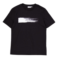 Brush Logo T-shirt Beh-ck Black