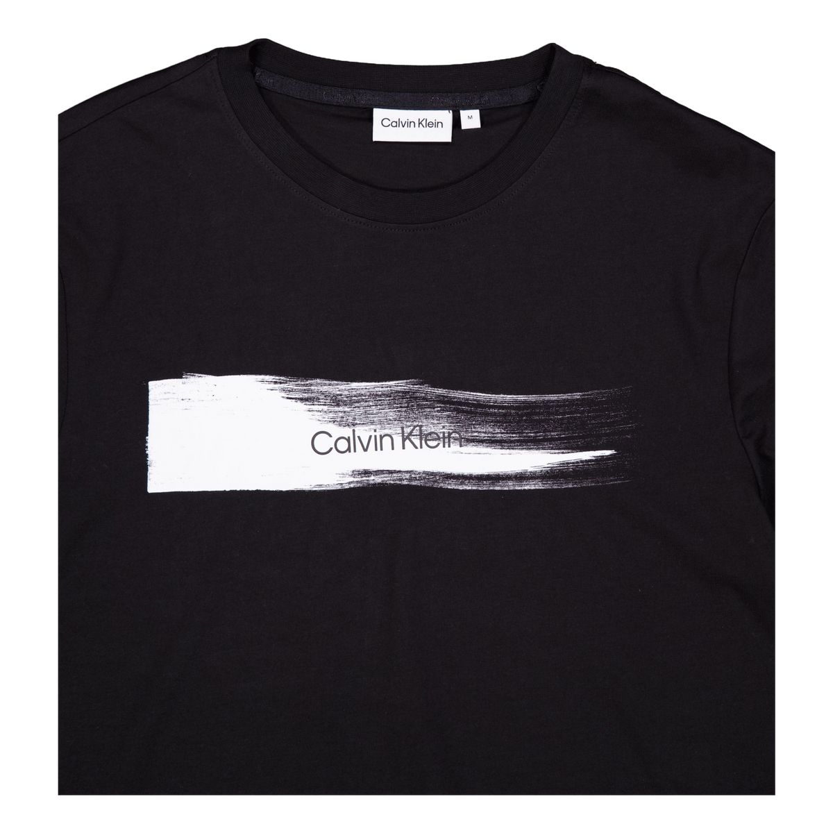 Brush Logo T-shirt Beh-ck Black