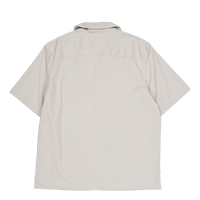 CK Poplin Cuban Collar S/s Shirt -London Fog