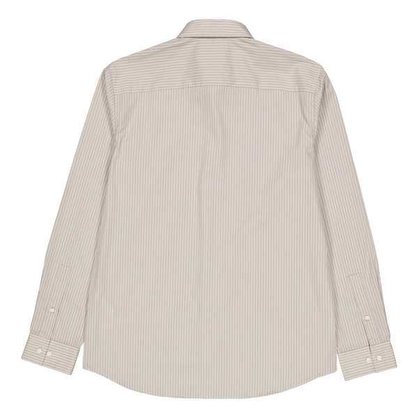 Poplin Stretch Stripe Shirt Pc7-london Fog