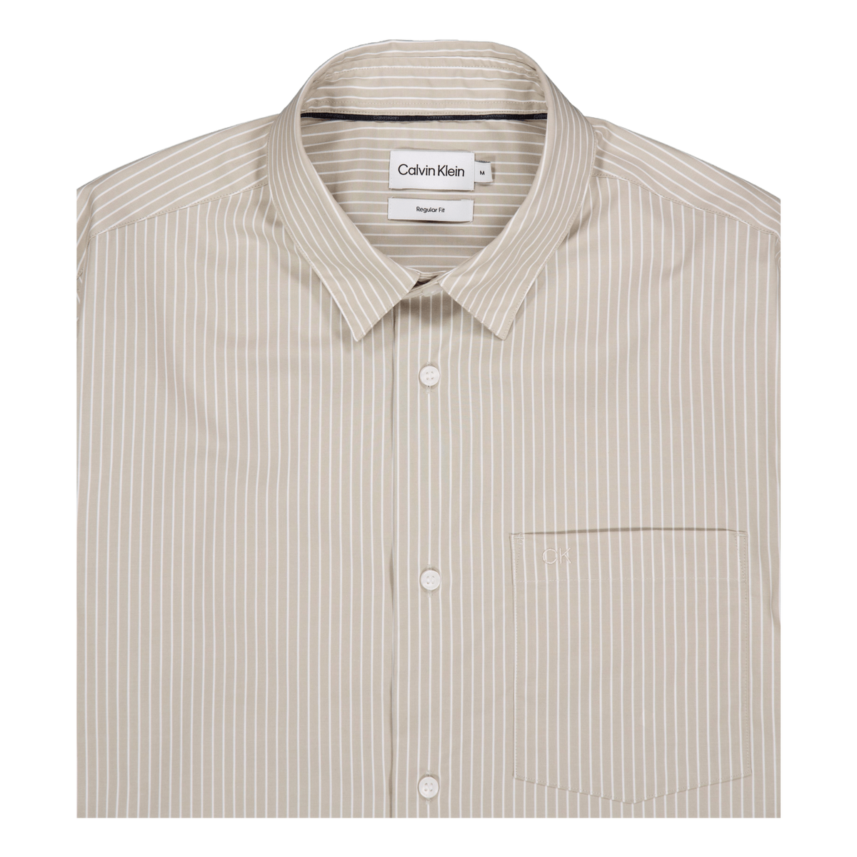 Poplin Stretch Stripe Shirt Pc7-london Fog