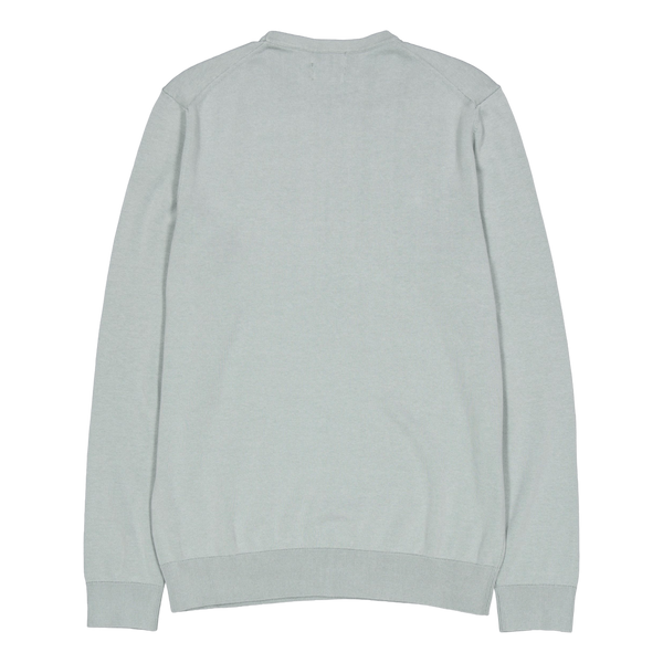 Cotton Silk Blend Cn Sweater Pff-slate Gray