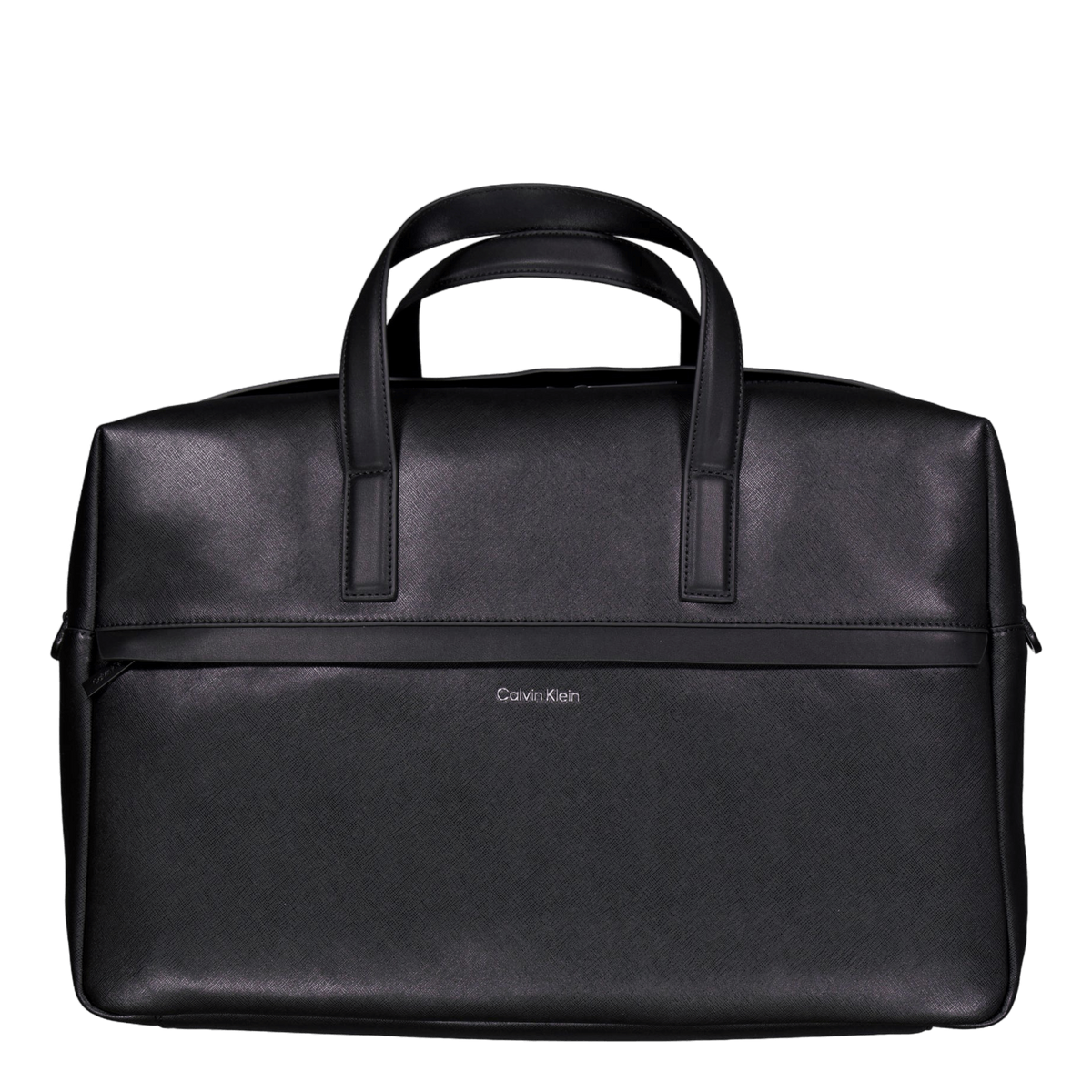 Ck Must Weekender Beh-ck Black Saffiano