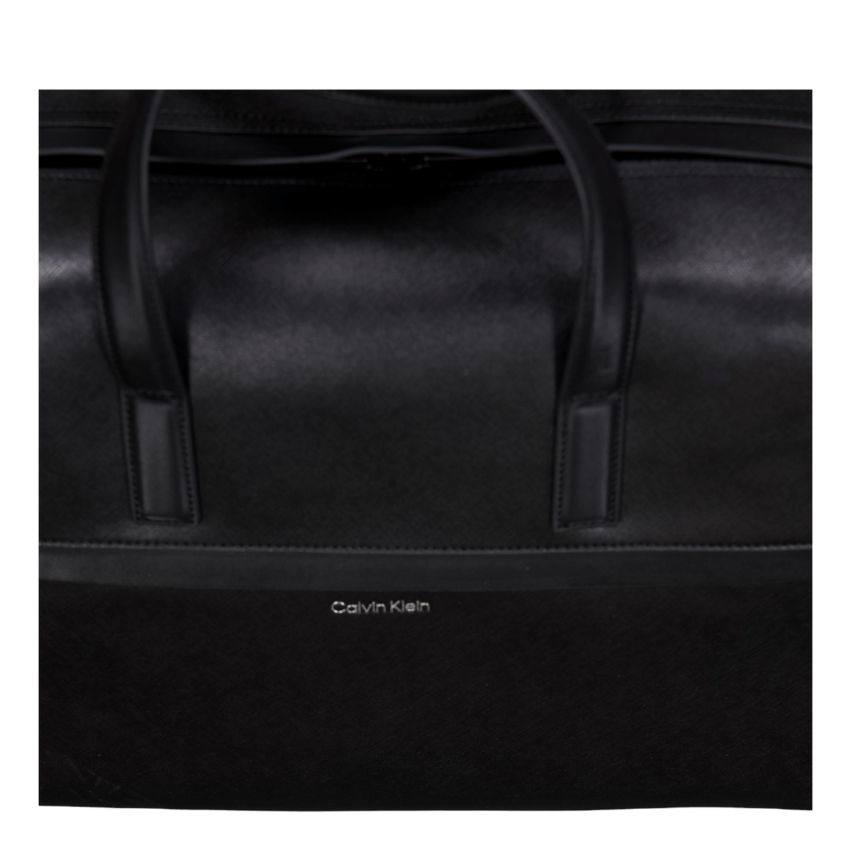Ck Must Weekender Beh-ck Black Saffiano